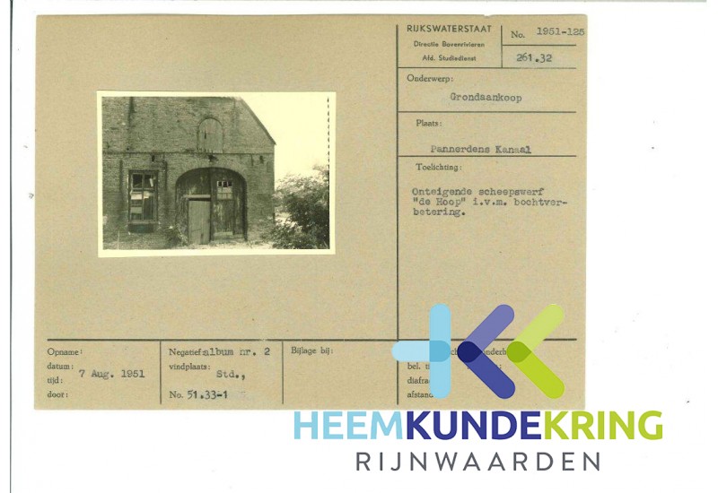 Grondaankoop Pannerdens kanaal 1951 F000008